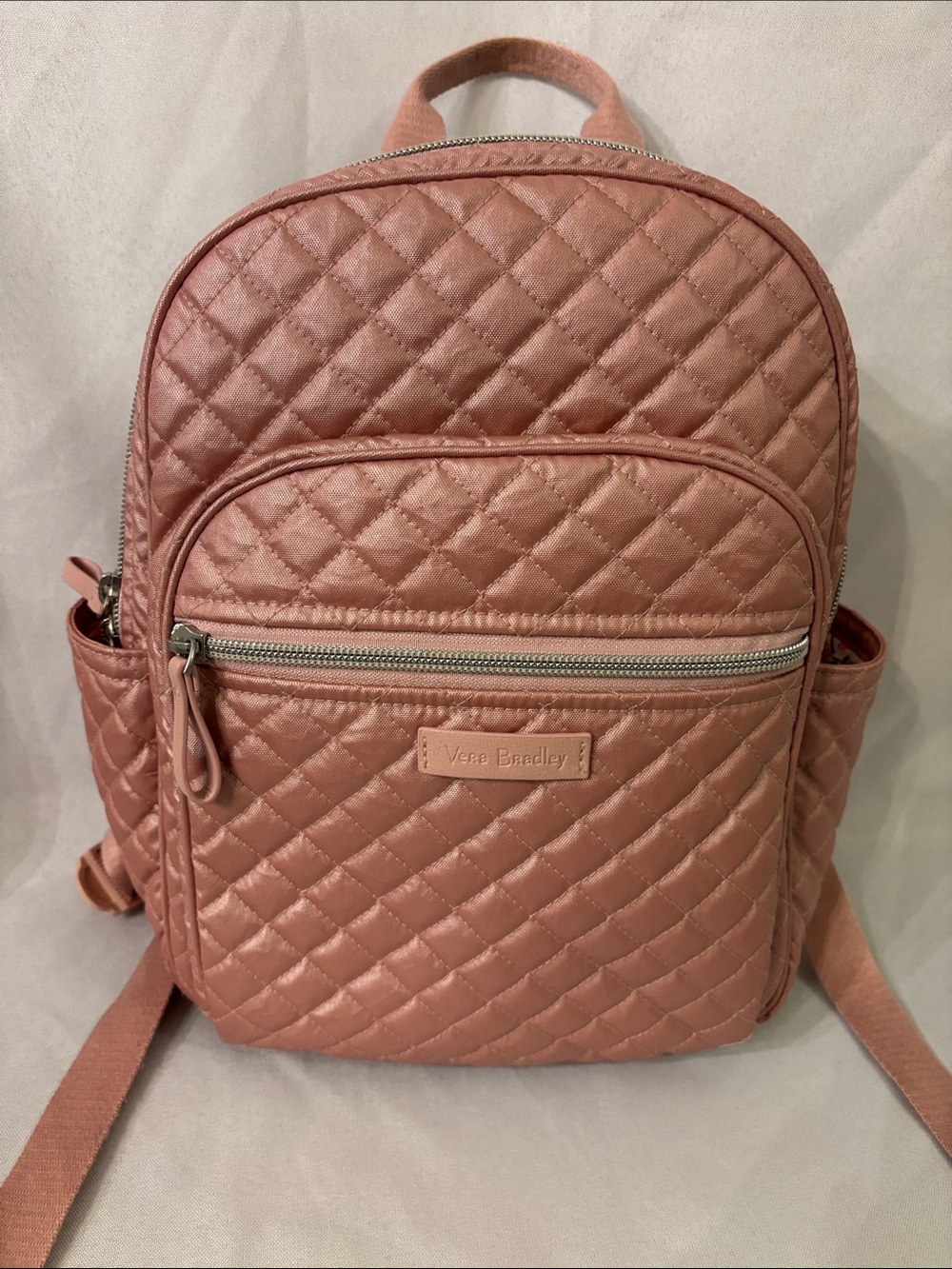 Vera Bradley Quilted Rose Mini Backpack